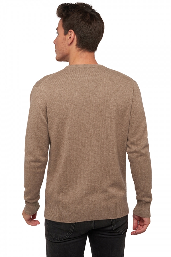 Cachemire Naturel pull homme cachemire couleur naturelle natural ness 4f natural brown m